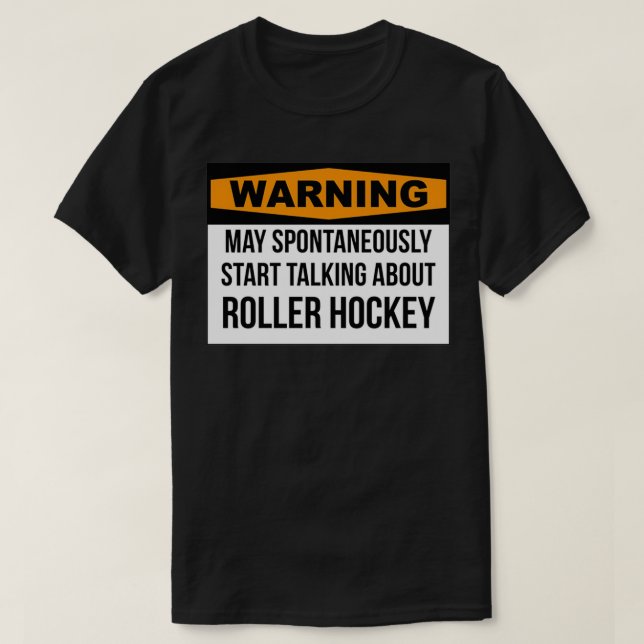 Camiseta Hockey sobre patines (Diseño del anverso)