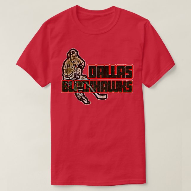 Camiseta Hockey sobre patines de Dallas (Diseño del anverso)