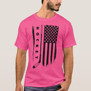 Camiseta Hockey sobre ropa de hockey sobre la bandera estad