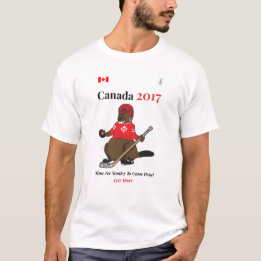 Camiseta Hockey Stanley del castor de Canadá 150 en 2017