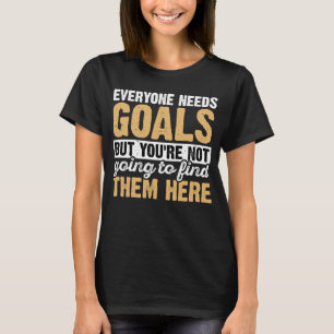 Camiseta Hockey Todo el mundo necesita gol cosecha retro vi
