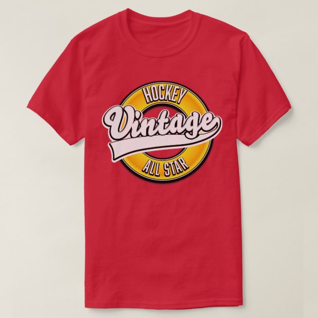 Camiseta Hockey Vintage All Star (Diseño del anverso)