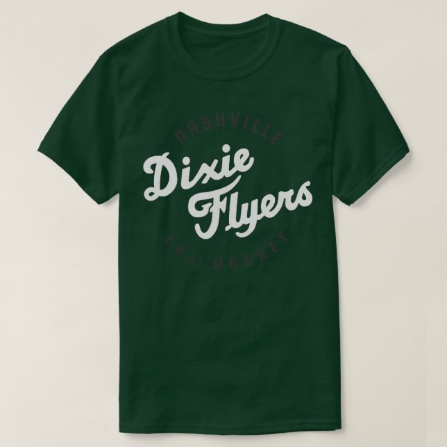 Camiseta Hockey Vintage Nashville Dixie Flyers (Diseño del anverso)