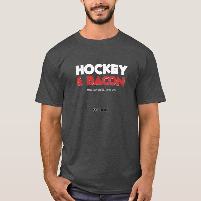 Camiseta Hockey y tocino (Anverso)