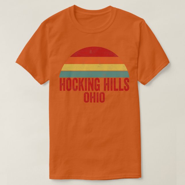 Camiseta Hocking Hills Ohio (Diseño del anverso)