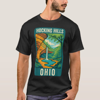 Camiseta Hocking Hills Ohio Hocking Hills Cueva de Cenizas