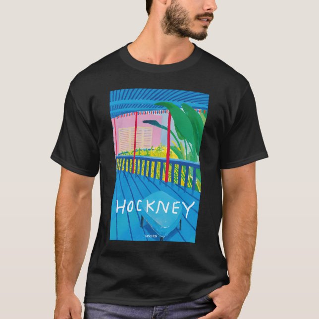 Camiseta Hockney Garden (Anverso)