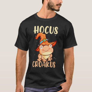 Camiseta Hocus Croakus Funny Frog Witch Halloween Costume