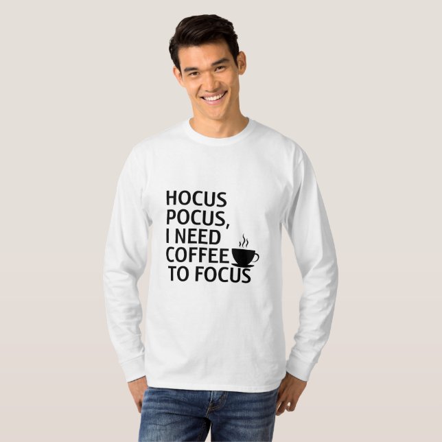 Camiseta Hocus Pocus Café Halloween (Anverso completo)