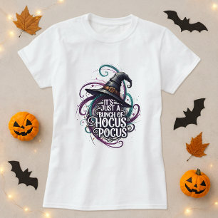 Camiseta Hocus Pocus Spell de la Gorra de Brujas