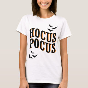 Camiseta Hocus Pocus Spooky Cute Wites Bats Halloween