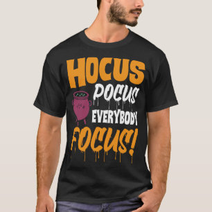 Camiseta Hocus Pocus Todos Enfocan Haloween