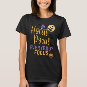 Camiseta Hocus Pocus Todos se centran Profesor de Hallowee