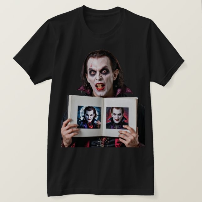 Camiseta Hocus Pocus y Chill Vampire T-Shirt (Anverso del diseño)