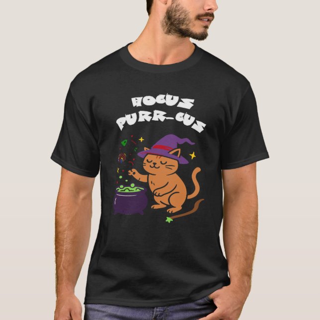 Camiseta Hocus Purrcus (Anverso)