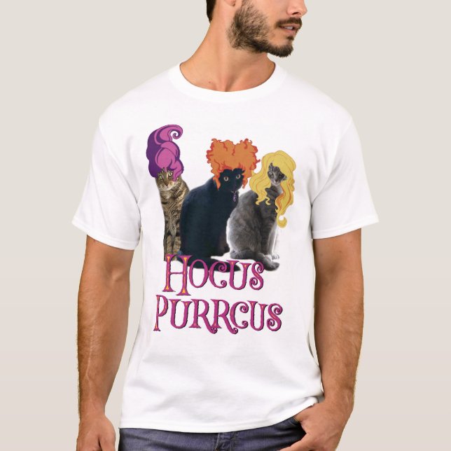 Camiseta Hocus Purrcus (Anverso)