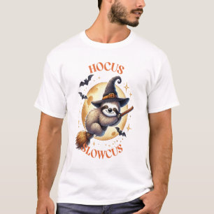 Camiseta Hocus Slowcus Bruja Perezoso