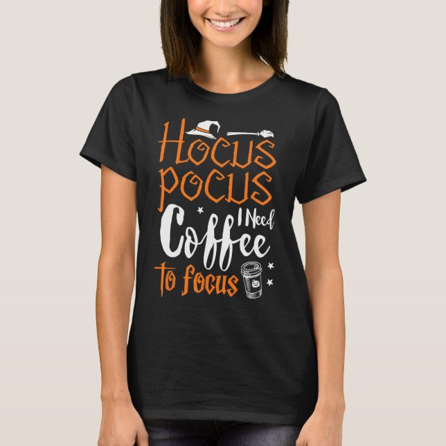Camiseta Hocuss Pocus Diy Halloween (Anverso)