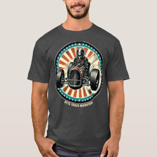 Camiseta Hod Rod Carreras Comic Book Style