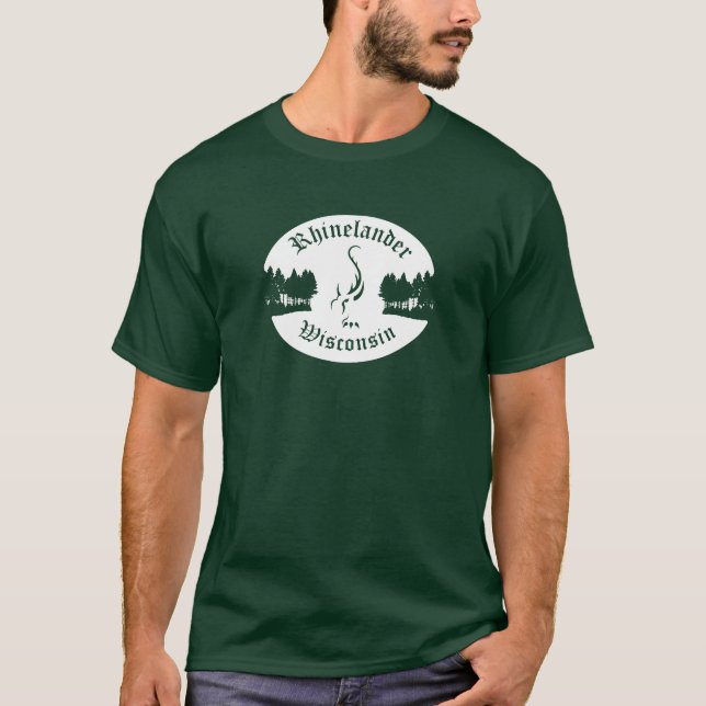 Camiseta Hodag. Rhinelander, Wisconsin (Anverso)