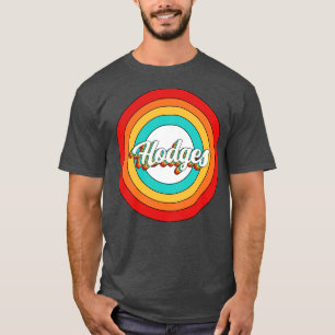 Camiseta Hodges Nombre Shirt Vintage Hodges Circle