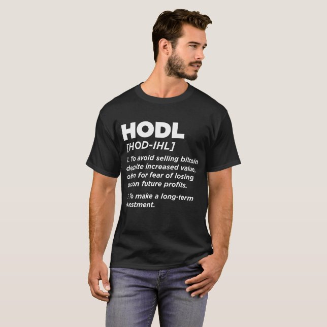 Camiseta Hodl Meaning Tee (Anverso completo)