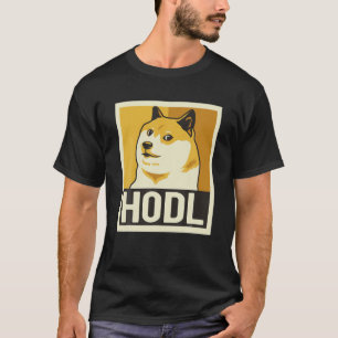 Camiseta HODL - Perro Shiba Inu