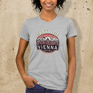 Camiseta Hofburg en círculos mujeres delgadas encajan