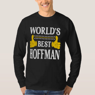 Camiseta Hoffman Surname Team Family Apellido Mejor
