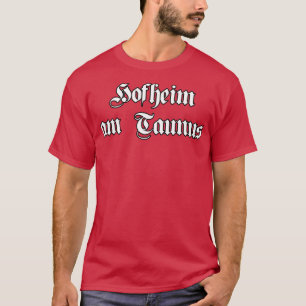 Camiseta Hofheim am Taunus escrito con letra gótica