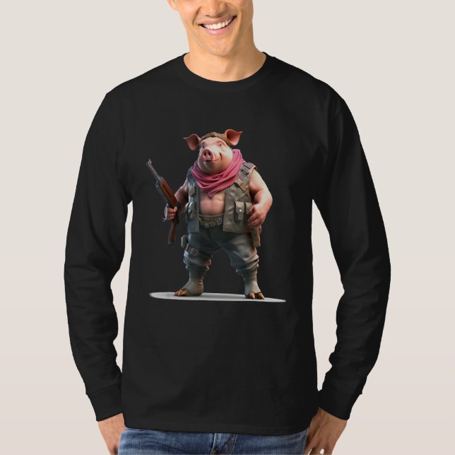 Camiseta Hog Hunting Adventure for Boar Hunter and Boar Hun (Anverso)
