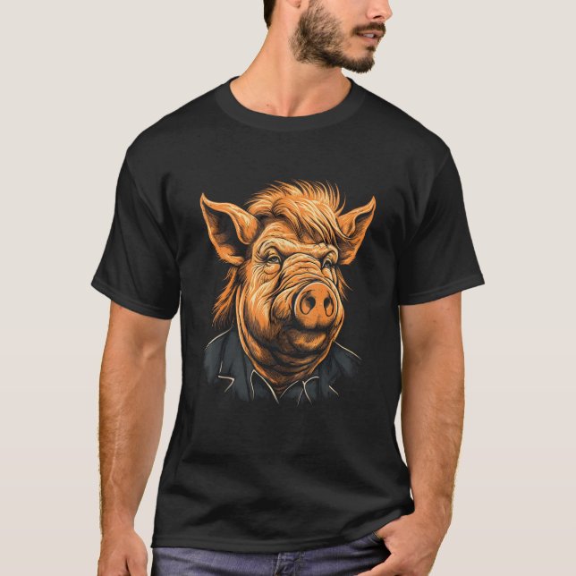 Camiseta Hog Hunting Adventure for Boar Hunter and Boar Hun (Anverso)