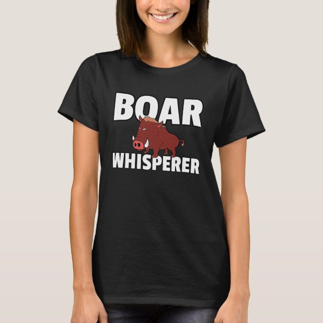 Camiseta Hog Hunting Boar Hunter (Anverso)
