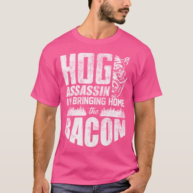Camiseta Hog Hunting Hog Hunter Boar Hunter Hunting Hunters (Anverso)
