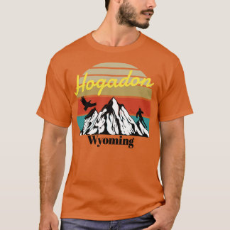 Camiseta Hogadon Basin ski Wyoming