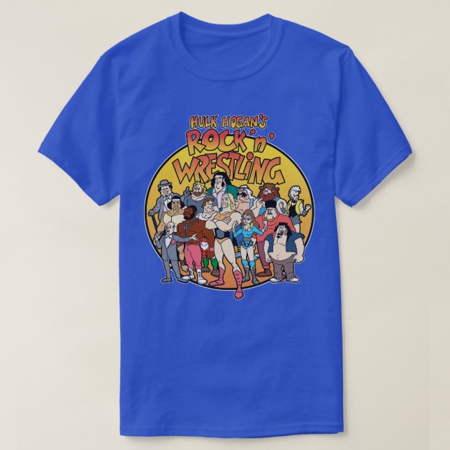 Camiseta Hogans Rock N Wrestling (Diseño del anverso)
