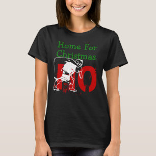 Camiseta Hogar 4 Navidades Santa Hohoho Felices Fiestas