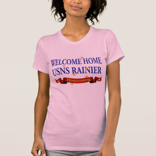 Camiseta Hogar agradable USNS más lluvioso
