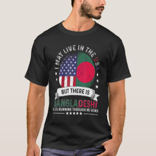 Camiseta Hogar bangladesí estadounidense en Bangladesh Patr