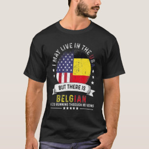 Camiseta Hogar Belga Estadounidense En La Universidad Estad