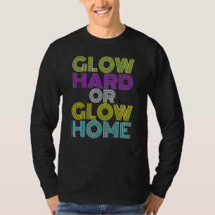 Camiseta Hogar brillante o duro 70 años 80 para hombre muje