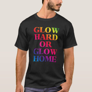 Camiseta Hogar brillante o duro 70s 80s brillante