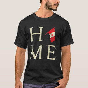 Camiseta Hogar Canadá Día arce Orgulloso Bandera canadiense