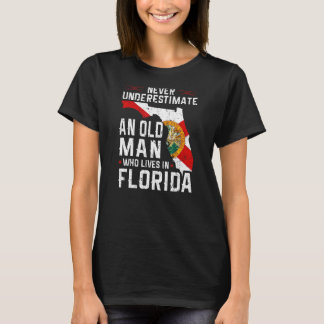 Camiseta Hogar de Bandera Florida Viejo Flo Grown