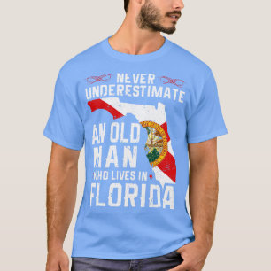 Camiseta Hogar de Bandera Florida Viejo Flo Grown