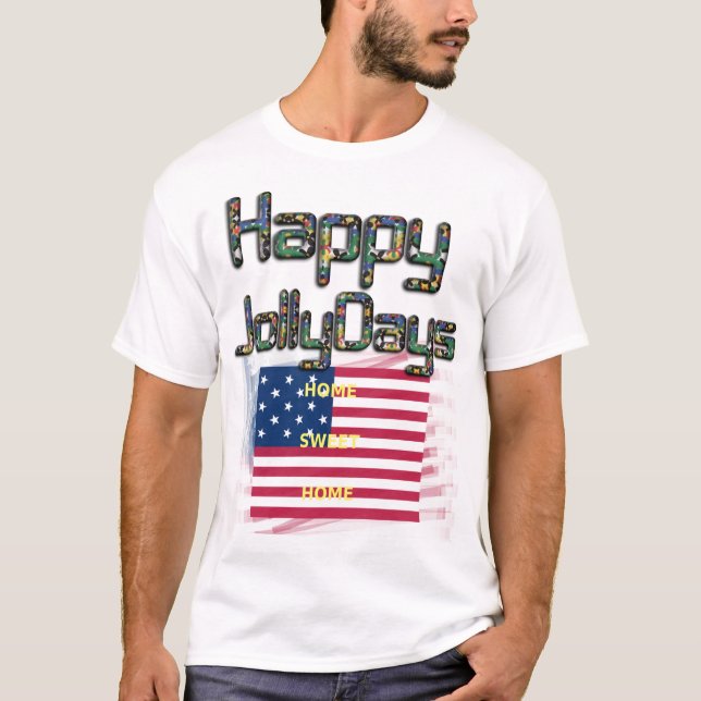 Camiseta Hogar de Feliz Destitución de Vacaciones (Anverso)