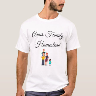 Camiseta hogar de la familia de armamento