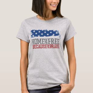 Camiseta Hogar de los libres por culpa de los valientes Ban