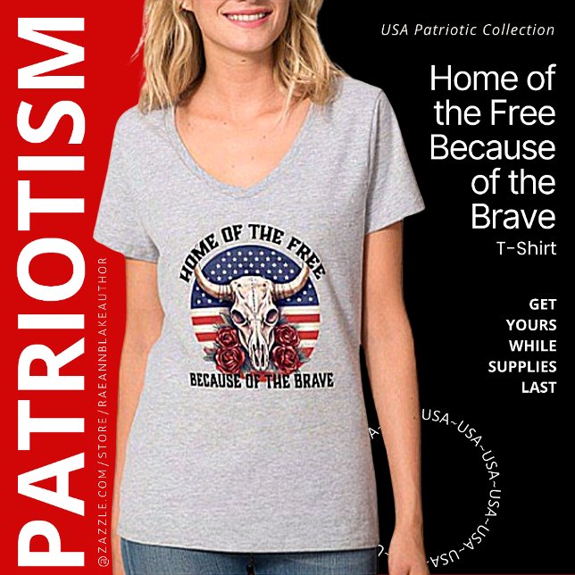 Camiseta Hogar de los Libres Porque los Valientes (Subido por el creador)