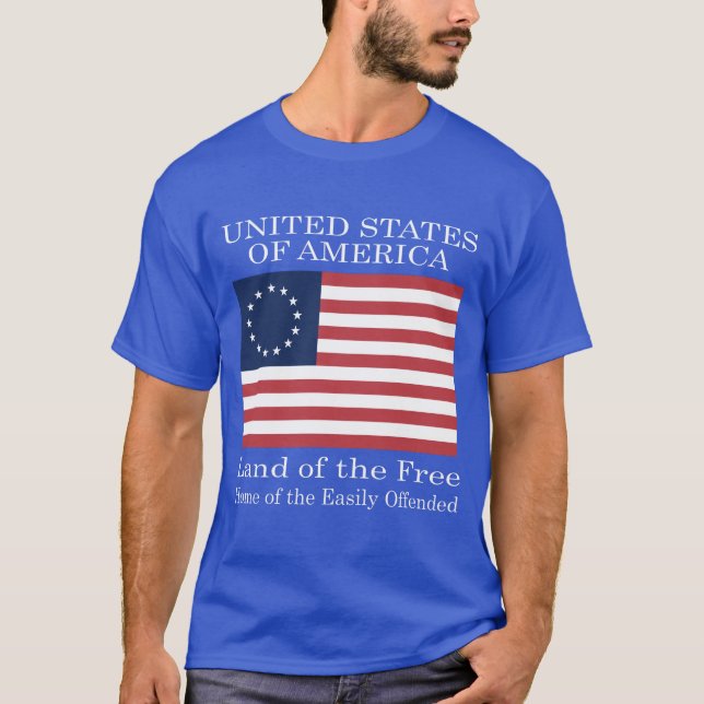 Camiseta Hogar de los más fácilmente ofendidos (Anverso)